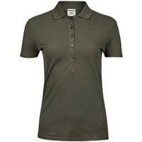 TeeJays Damen Stretch Polo Shirt Kurzarm Bio - Baumwolle neue Farben
