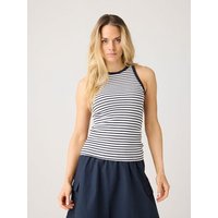 KnowledgeCotton Apparel Tanktop gerippt - Racer rib top - aus Bio-Baumwolle