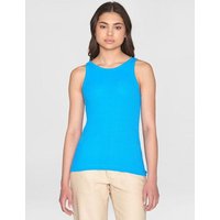 KnowledgeCotton Apparel Tanktop gerippt - Racer rib top - aus Bio-Baumwolle