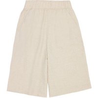 KnowledgeCotton Apparel EVE Culotte hohe Leinen-Shorts - GOTS/Vegan