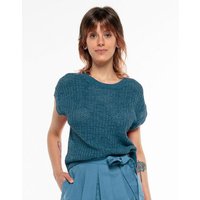 Alma & Lovis Pullunder im lockeren Strick aus Organic Cotton | Lace Knit Shirt