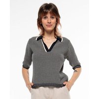 Alma & Lovis Edles Strick-Poloshirt aus Organic Cotton | Knit Polo
