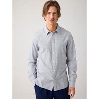 KnowledgeCotton Apparel Streifenhemd DUNE regular aus Bio-Baumwolle