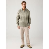 KnowledgeCotton Apparel Flint weite Twill-Hose aus Bio-Baumwolle