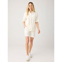 KnowledgeCotton Apparel Weite Seersucker-Shorts POSEY aus Bio-Baumwolle