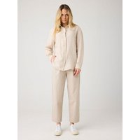 KnowledgeCotton Apparel Popeline-Faltenhose aus Bio-Baumwolle