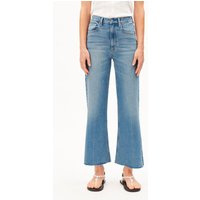 ARMEDANGELS MURLIAA CROPPED Damen Wide Jeans Bio-Baumwoll Mix Comfort-Stretch