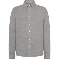 KnowledgeCotton Apparel Herren Shirt- MÉLANGE SHIRT - GOTS