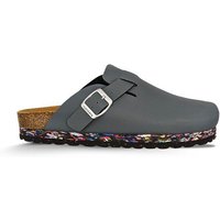 Nuoceans Clogs Smoke Grau - Vegan | Recycelt | Sohle aus Meeresmüll | Fair produziert | Made in Europe