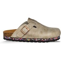 Nuoceans Clogs Stone Hellgrau - Vegan | Recycelt | Sohle aus Meeresmüll | Fair produziert | Made in Europe