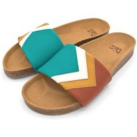 Fünve Vegane Slides mit Fußbett | Damen