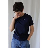 Kultgut Artdesign- Tailliertes Shirt 100% Biobaumwolle/ Little Shark