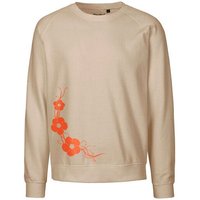 HANDGEDRUCKT "Hibisken" Unisex Sweatshirt Neutral