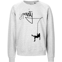 HANDGEDRUCKT "Gravity" Unisex Sweatshirt Neutral