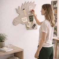 Elch-Pinnwand zum Stecken & Pinnen für Kinderzimmer von RÅVARE (ELG)