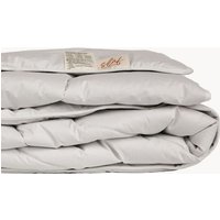 Slāf Alpaka Winter Bettdecke 240x220 mit kbA Batistbezug BIO warme Naturbettdecke