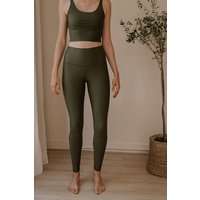 The View Yoga Vida Legging Forest Green