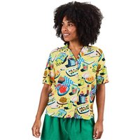Brava Fabrics Kurzarmbluse Chiringuito Aloha