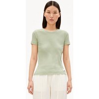 ARMEDANGELS KARDAA Damen Ripp-T-Shirt aus Bio-Baumwoll Mix