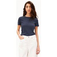 ARMEDANGELS GMT DYE RIB Damen Ripp-T-Shirt aus Bio-Baumwoll Mix