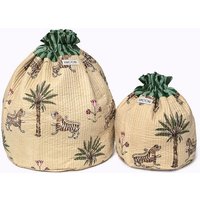 KIKOONI handgefertigter Baumwoll Beutel "FUNBAG" - BIG