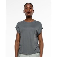 Alma & Lovis Stylisches Kurzarmshirt aus fließendem EcoVero | Pique T-Shirt