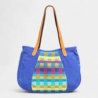 Dragolina Schultertasche/ Shopper Bente mit Webstoff der Pwo Karen