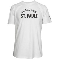 Spirit of Hamburg Biobaumwoll T-Shirt mit Spruch Engel von St. Pauli