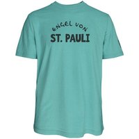 Spirit of Hamburg Biobaumwoll T-Shirt mit Spruch Engel von St. Pauli