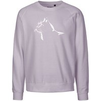 HANDGEDRUCKT "Stubentiger" Unisex Sweatshirt Neutral