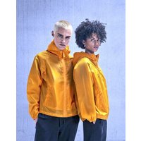 B&C BE INSPIRED Unisex Regen- und Windjacke einstellbare dreiteilige Kapuze mit zwei Fronttaschen