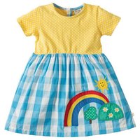 Frugi Kleid Regenbogen - Little Zennor Dress Rainbow