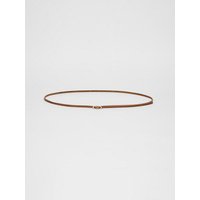 LANIUS Skinny Gürtel aus vegetabil gegerbtem Leder