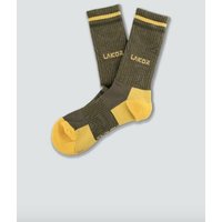 LAKOR Æxplorer Socks grün | gelb