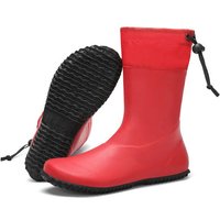 SAGUARO - Gummistiefel Barfußschuhe vegan Festival Sommer Regen Stiefel Naturkautschuk