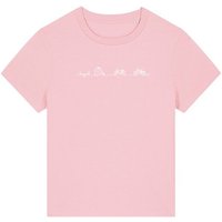 Brandless Biofaires Damen T-Shirt Mediumfit Bicycle Line Nr.5 180g/m² XS - 3XL