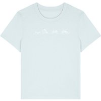 Brandless Biofaires Damen T-Shirt Mediumfit Bicycle Line Nr.5 180g/m² XS - 3XL