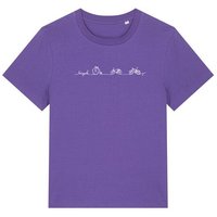 Brandless Biofaires Damen T-Shirt Mediumfit Bicycle Line Nr.5 180g/m² XS - 3XL