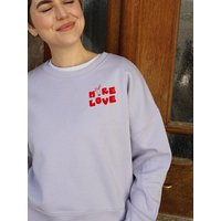 Kultgut Kindness Sweater 100% Bio-Baumwolle - Boxistyle/ More Love