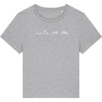 Brandless Biofaires Damen T-Shirt Mediumfit Bicycle Line Nr.5 180g/m² XS - 3XL