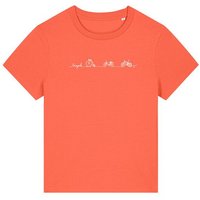 Brandless Biofaires Damen T-Shirt Mediumfit Bicycle Line Nr.5 180g/m² XS - 3XL