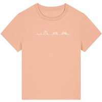 Brandless Biofaires Damen T-Shirt Mediumfit Bicycle Line Nr.5 180g/m² XS - 3XL