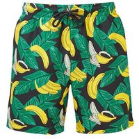 WOMBAT® Schwimmhose Badehose kurze Hose Unisex Gesäßtasche mit Klettverschluss