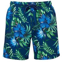 WOMBAT® Schwimmhose Badehose kurze Hose Unisex Gesäßtasche mit Klettverschluss