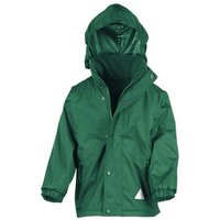 Result Genuine Recycled Kinder Junior Regenjacke Winterjacke Fleece gefüttert