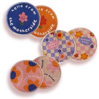 moodie Waschbare Stilleinlagen – FlowerEmpower – 3er Pack