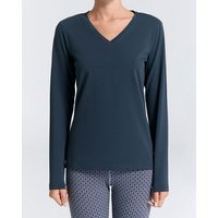 Leela Cotton Damen V-Neck Shirt Baumwolle (Bio) Elasthan