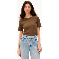 ARMEDANGELS LUALAA Damen T-Shirt aus Leinen-Mix