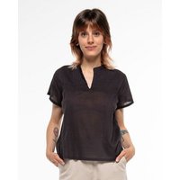Alma & Lovis Charmantes Blusenshirt aus feinster Bio-Baumwolle | Batist Bluse