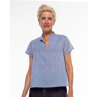 Alma & Lovis Charmantes Blusenshirt aus feinster Bio-Baumwolle | Batist Bluse